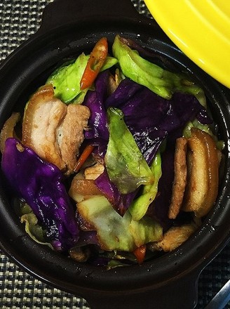 Stir-fried Pork Belly Cabbage recipe