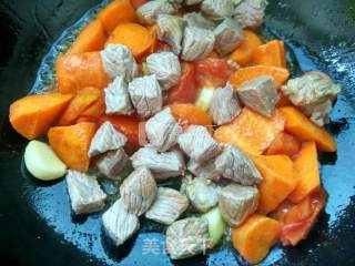 Beef Stew with Tomato and Carrot recipe