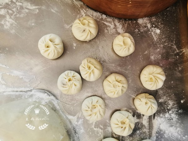 Pork and Green Onion Buns recipe