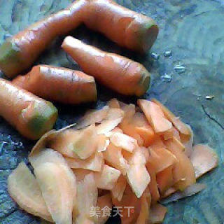 Vegetarian Fried Carrot Slices recipe