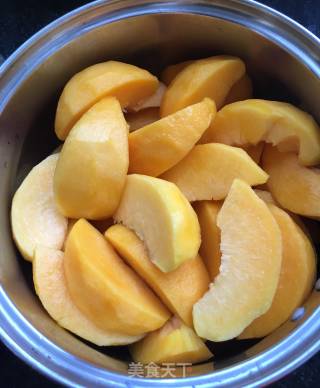 Canned Yellow Peach recipe