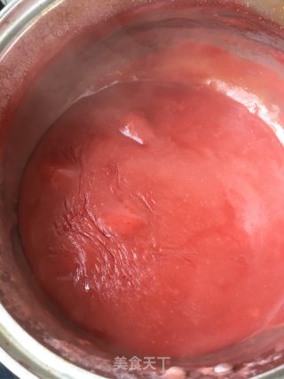 Strawberry Yam Puree recipe
