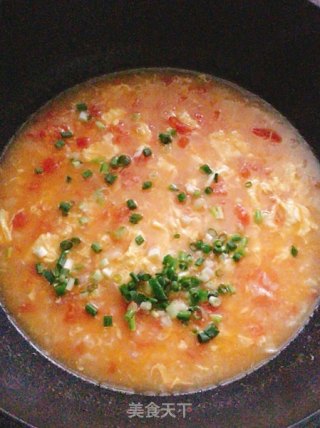 Tomato Shrimp Lump Soup recipe