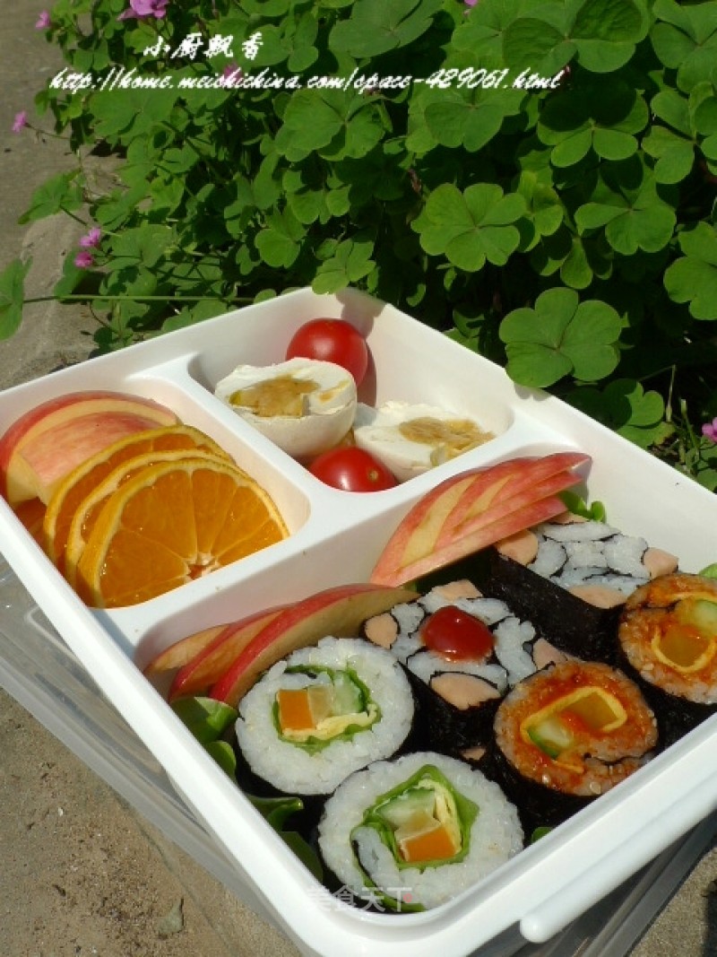 【flower Sushi】----sushi Bento recipe