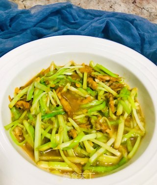 Fried Razor Clams with Chives recipe