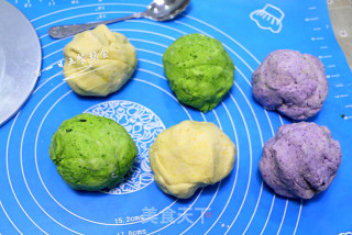 Three-color Hair Cake recipe