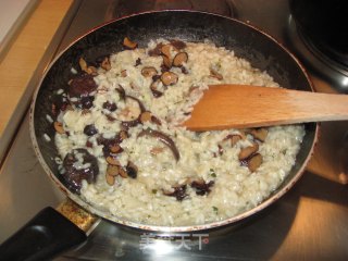 Truffle Risotto with Chicken Truffle Sauce recipe