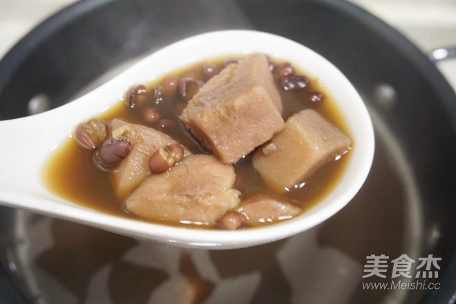 Taro and Red Bean Soup recipe