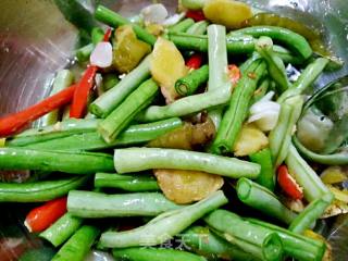 Pickled Beans with Double Pepper recipe