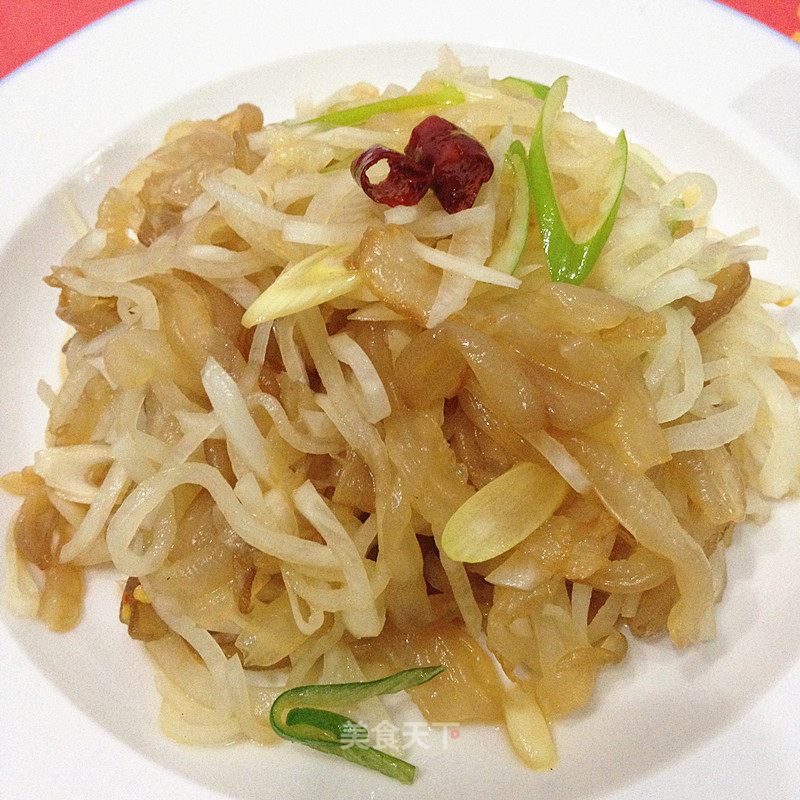 Simmered Jellyfish Shredded Radish recipe