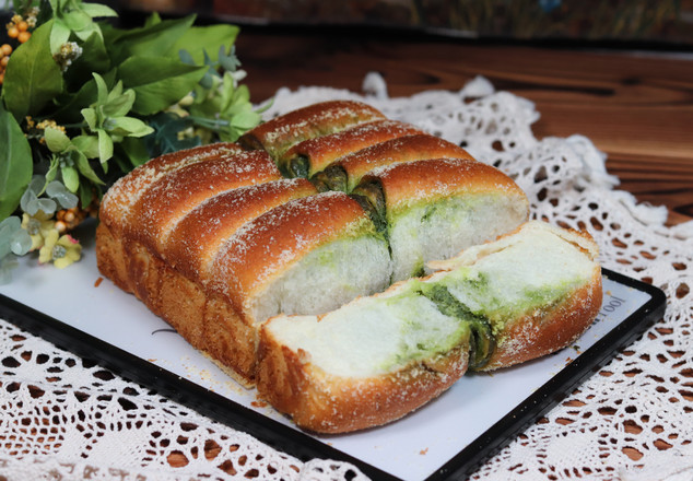 Matcha Souffle Briquettes recipe