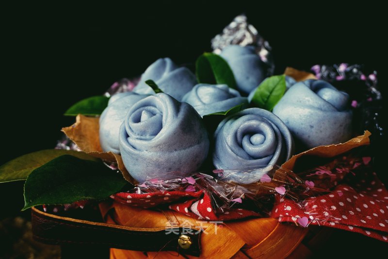 Blue Rose Bun recipe