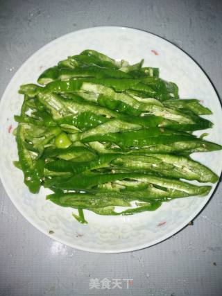 Green Pepper Shredded Pork recipe