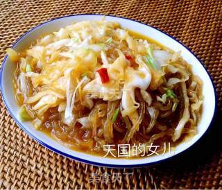 Fried Noodles with Kimchi recipe