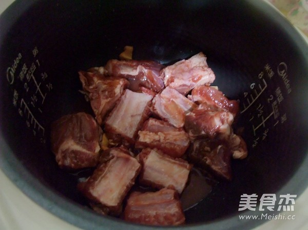 Barbecued Pork Ribs in Rice Cooker recipe