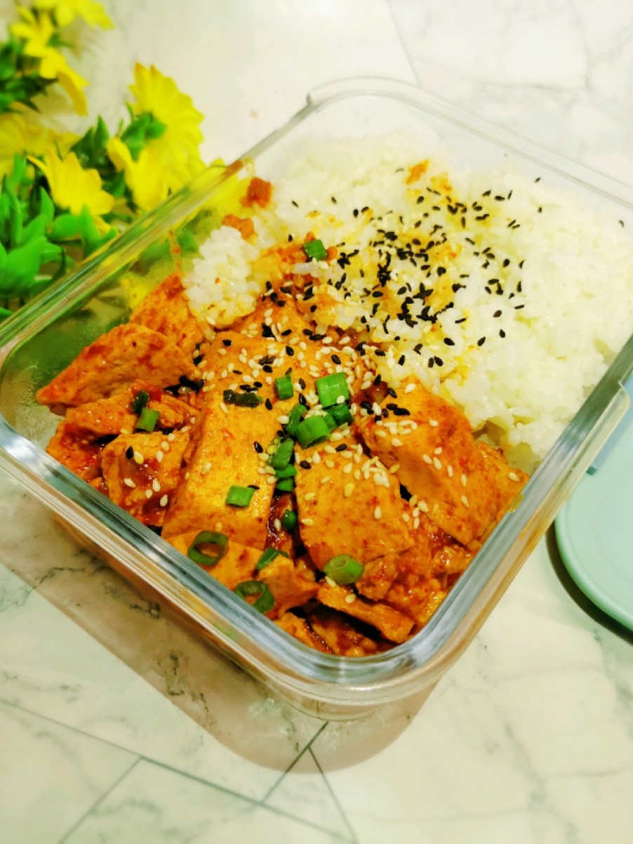 Spicy Tofu Bento