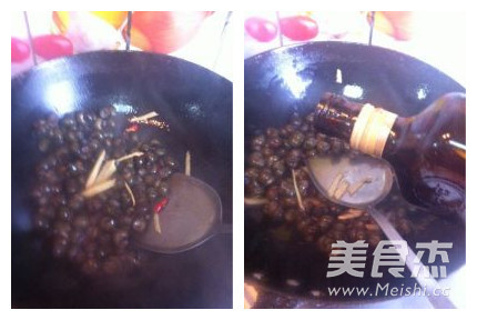 Sauce Fried Snails recipe