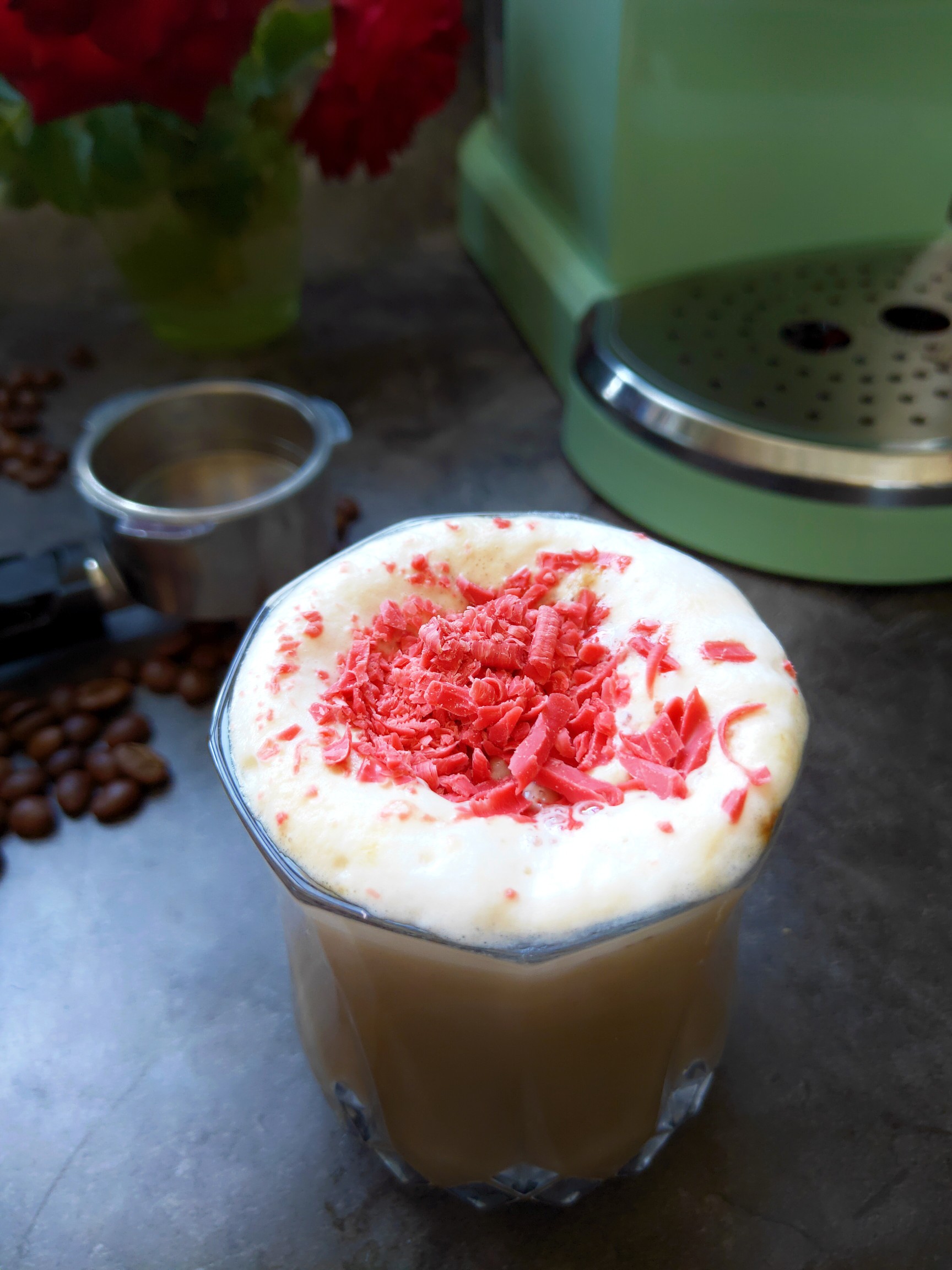 Coffee Strawberry Milk Coffee recipe