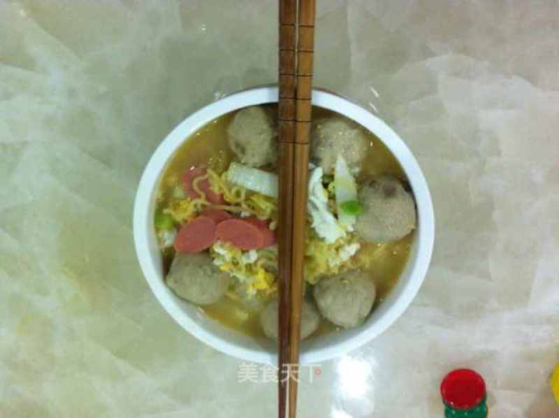 [original] Ba Min Long Bone Soup Instant Noodles recipe