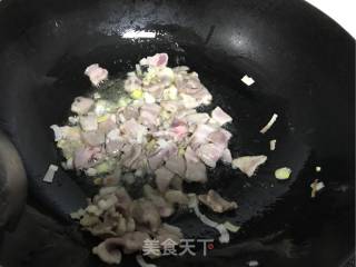 Fried Pork with Pleurotus Eryngii recipe