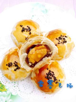 #aca烤明星大赛#egg Yolk Pastry recipe