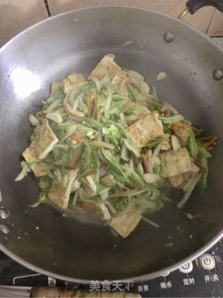 Cabbage Tofu recipe