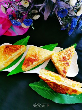 Mango Yogurt Popped Toast recipe