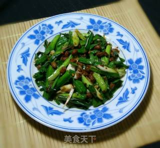 Laba Bean Stir-fried Garlic recipe