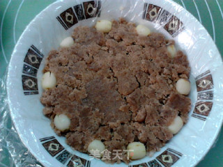 Chestnut Bean Paste and Rose Eight Treasure Rice recipe