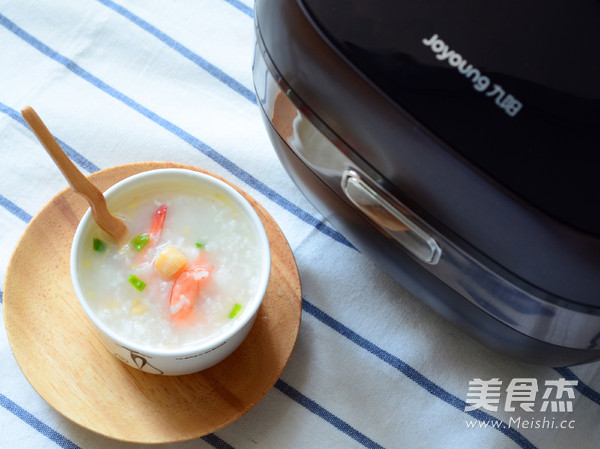 Shrimp and Scallop Congee recipe