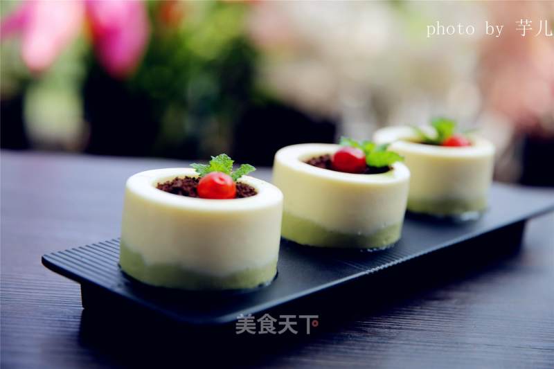 #四session Baking Contest 堲是爱吃节# Yogurt Potted Mousse Cake recipe