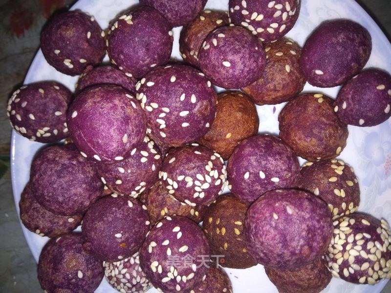 Purple Sweet Potato Ball recipe