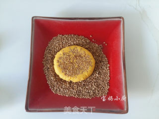 #trustzhimei# Pumpkin Sesame Cake recipe