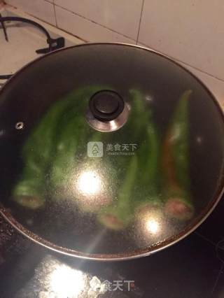 Stuffed Meat with Tiger Skin Peppers recipe
