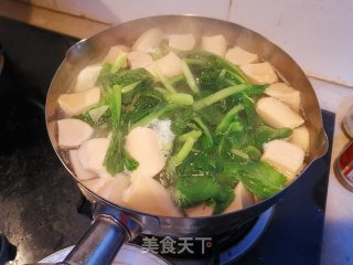 Cabbage Tofu Soup recipe