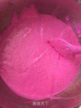 Dragon Fruit Mousse Cake recipe