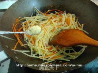 Stir-fried Three Silk recipe