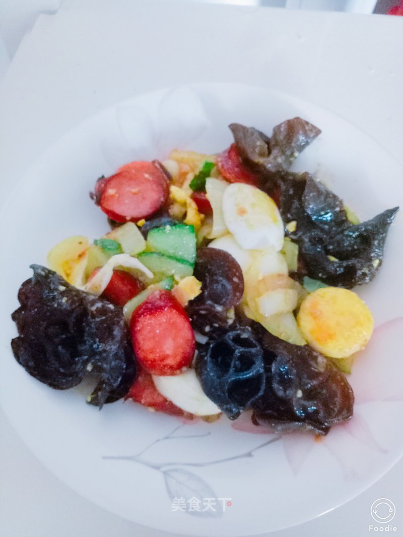 Egg Delicacies~five-color Stir-fried recipe