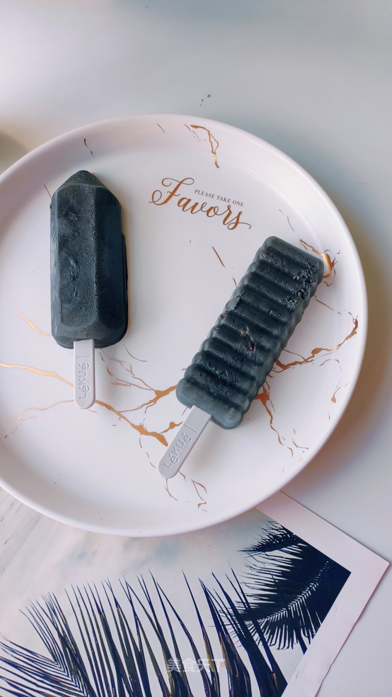 Black Coconut Popsicles! Make Your Own Popsicles at Home! recipe