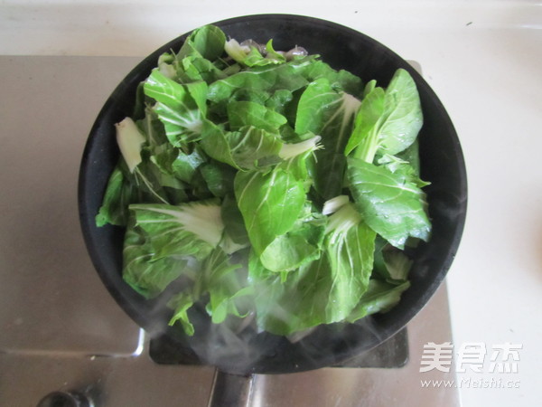 Stir-fried Chinese Cabbage with Mushrooms recipe