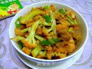 #御寒美食# Dry Pot Cauliflower recipe