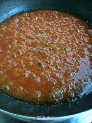 Tomato Sauce Soaked Tofu recipe