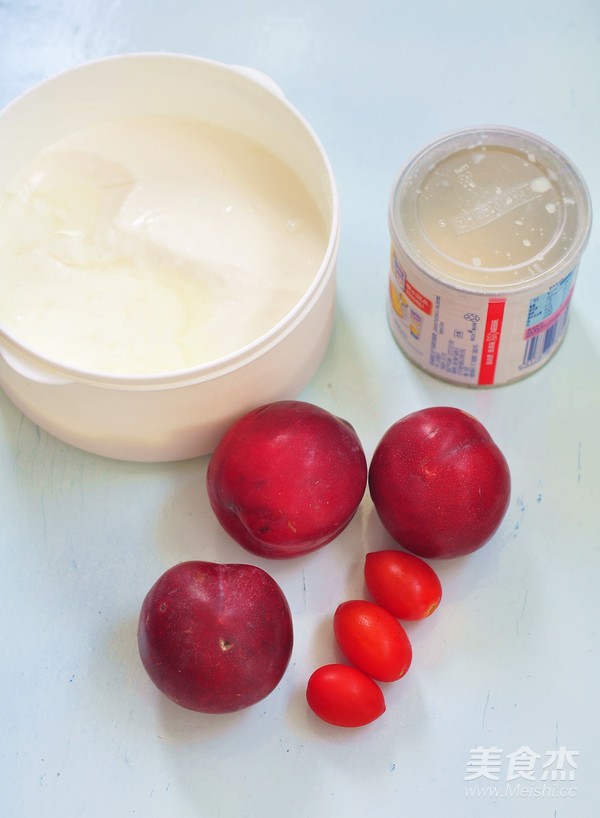 Red Plum Milkshake recipe