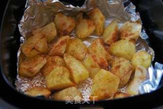Spicy Cumin Potato Chunks recipe