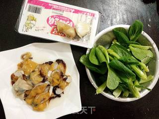 Mussel Tofu Soup recipe