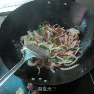 Shredded Squid with Onion recipe