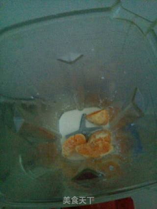 Sweet and Delicious Afternoon Tea~~ Orange Milkshake recipe