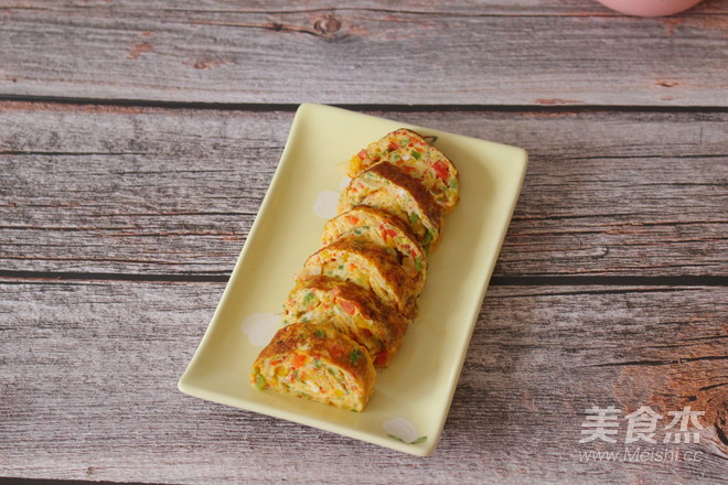 Colorful Quail Egg Rolls recipe