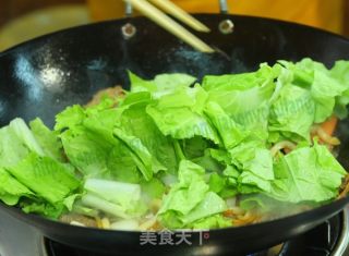 Stir-fried Three Fresh Udon recipe