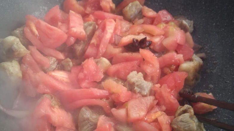 Stewed Beef Brisket with Tomato recipe
